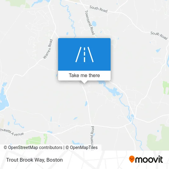 Trout Brook Way map