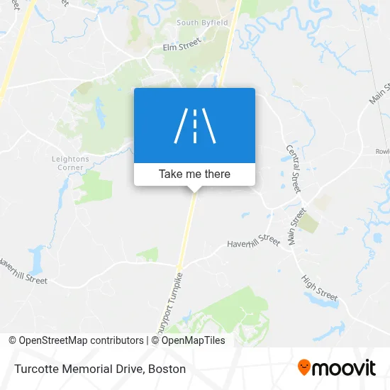 Turcotte Memorial Drive map