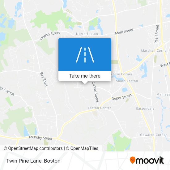 Mapa de Twin Pine Lane