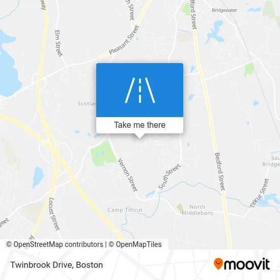 Twinbrook Drive map