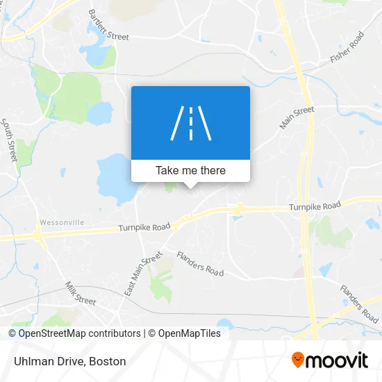 Uhlman Drive map