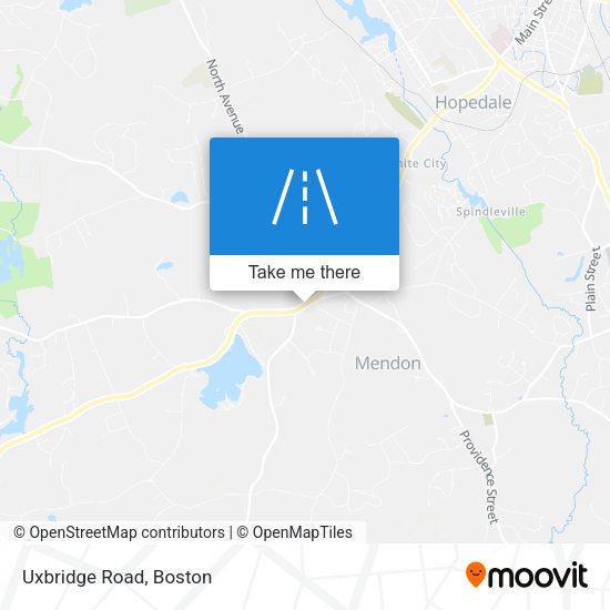 Mapa de Uxbridge Road