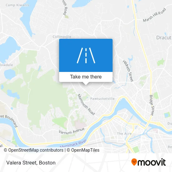 Valera Street map