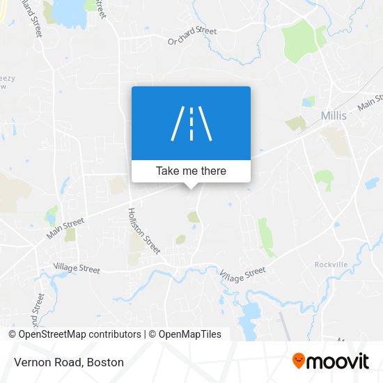Mapa de Vernon Road