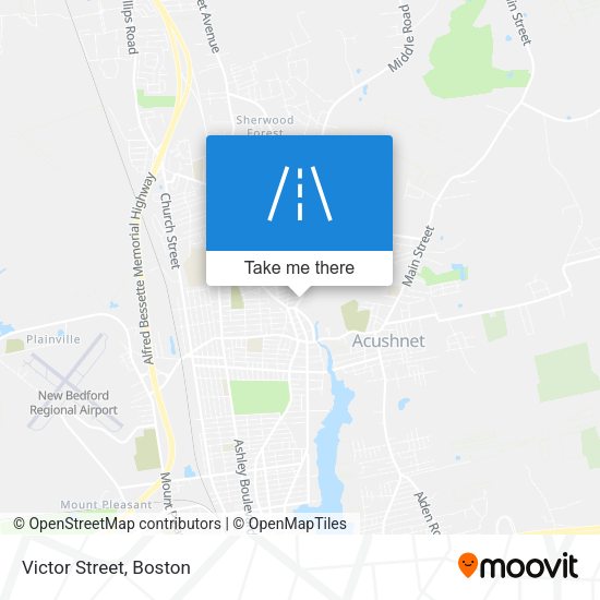 Mapa de Victor Street