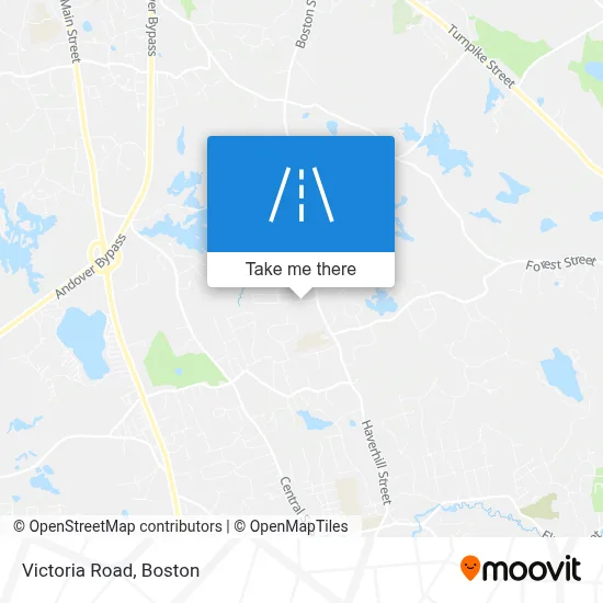 Victoria Road map
