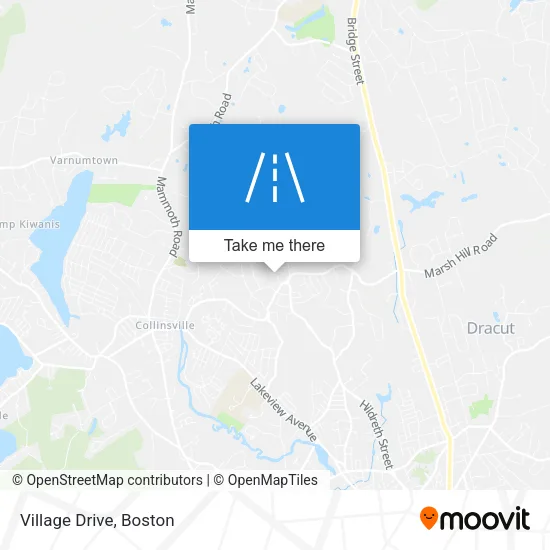 Village Drive map
