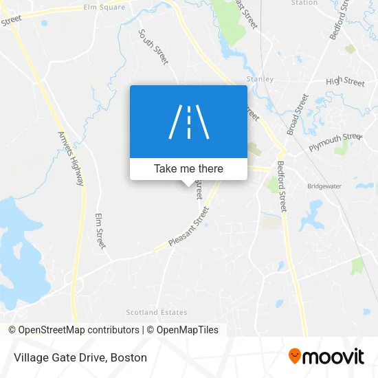Village Gate Drive map
