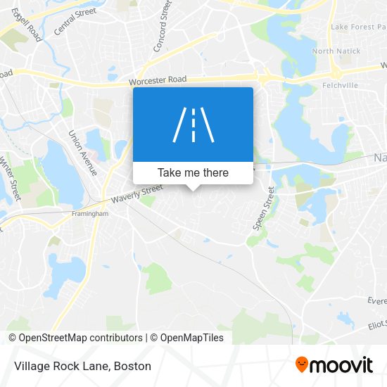 Mapa de Village Rock Lane