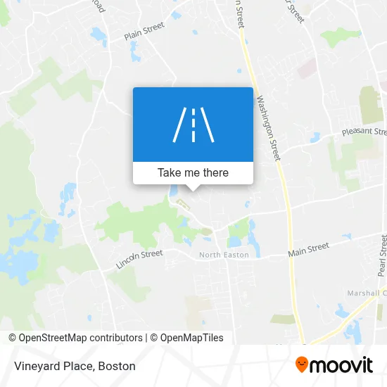 Vineyard Place map