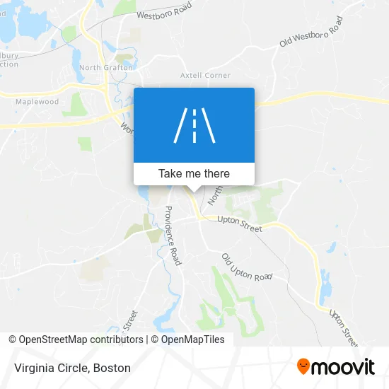 Virginia Circle map