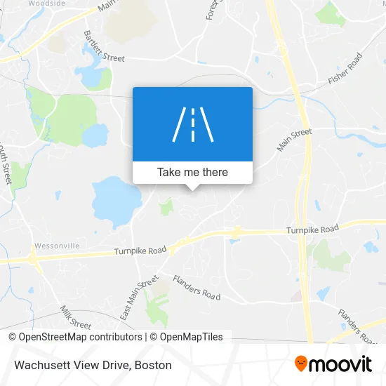 Wachusett View Drive map
