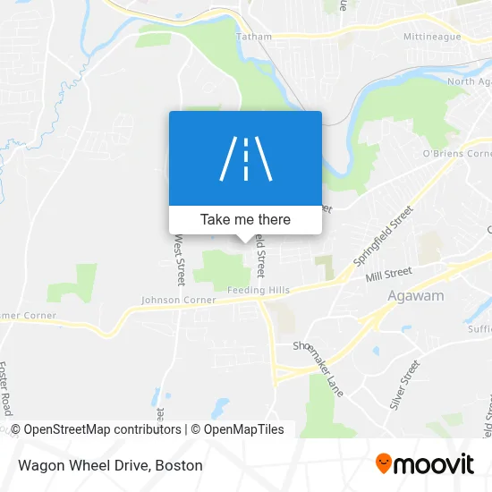 Wagon Wheel Drive map