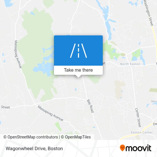 Mapa de Wagonwheel Drive