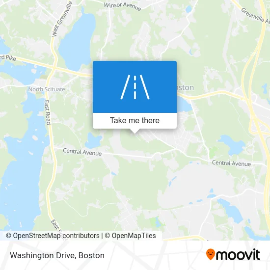 Washington Drive map