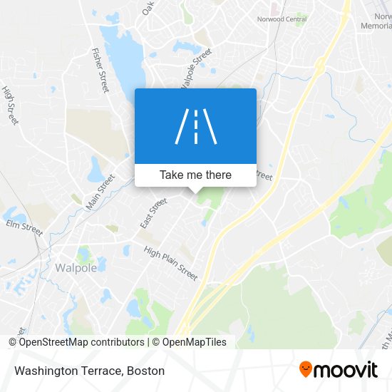Mapa de Washington Terrace