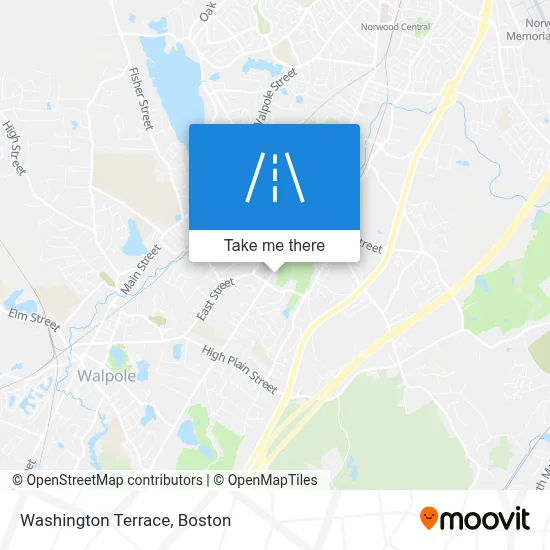 Washington Terrace map