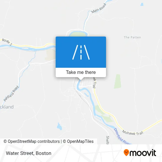 Water Street map