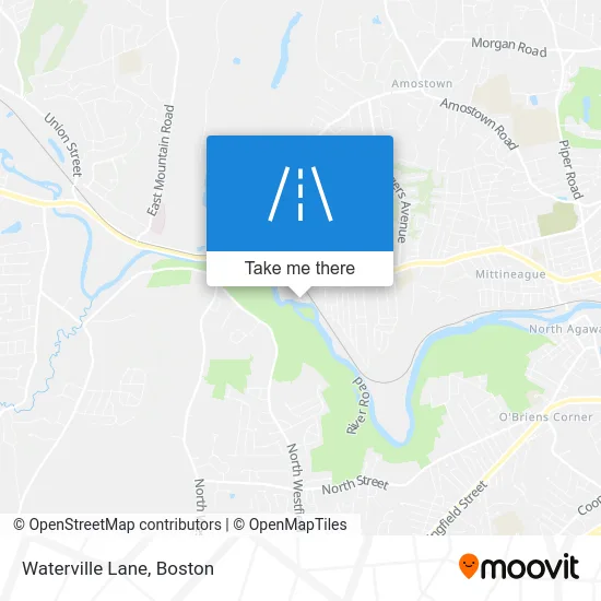 Waterville Lane map