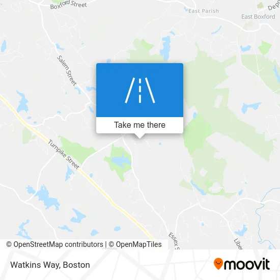 Watkins Way map