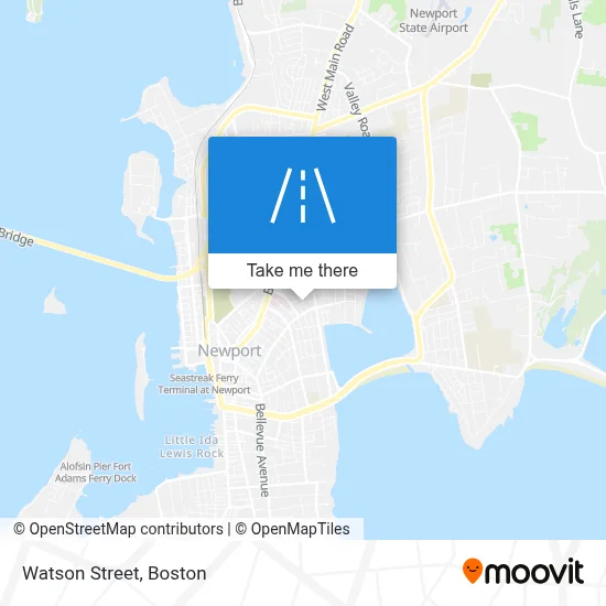 Watson Street map