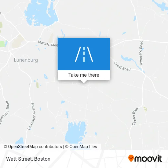 Watt Street map