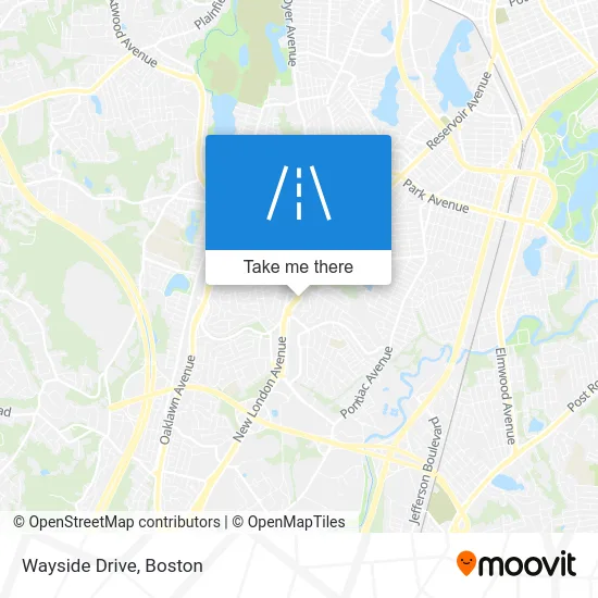 Wayside Drive map