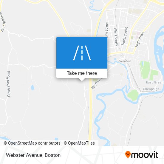 Mapa de Webster Avenue