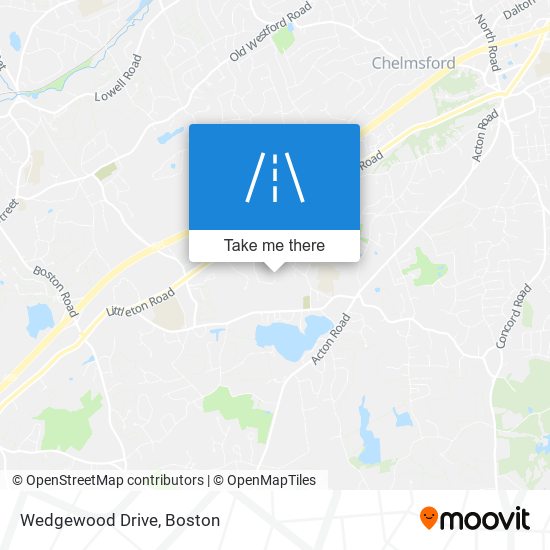 Wedgewood Drive map