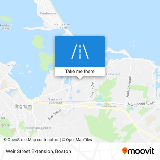 Weir Street Extension map