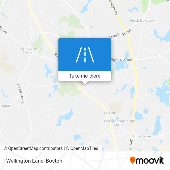 Wellington Lane map