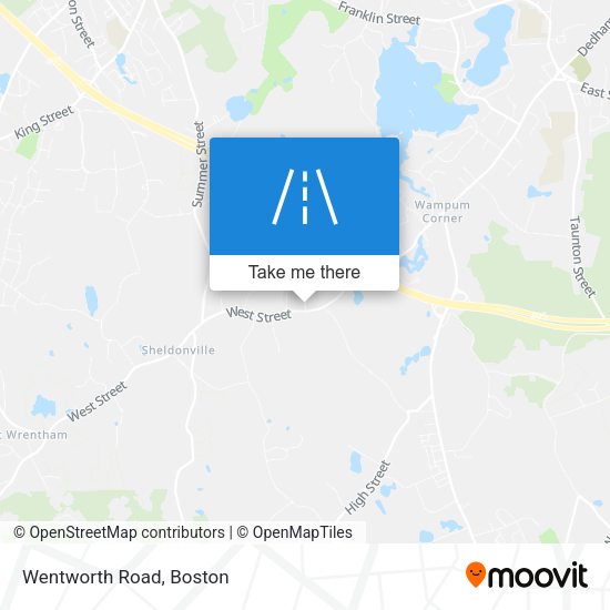 Mapa de Wentworth Road