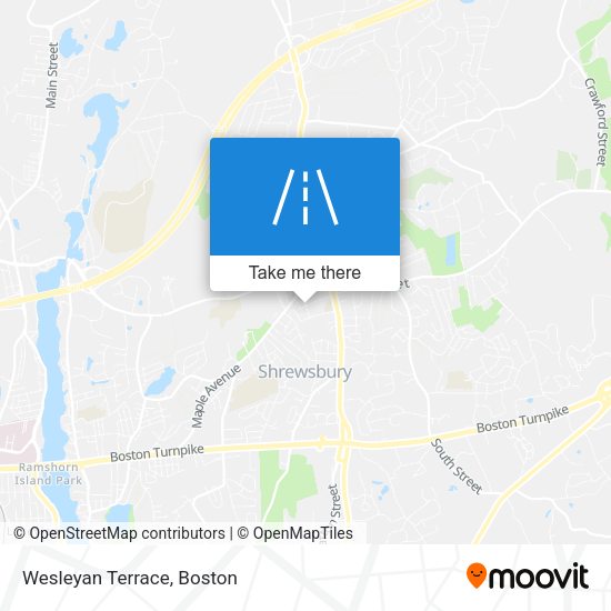 Mapa de Wesleyan Terrace