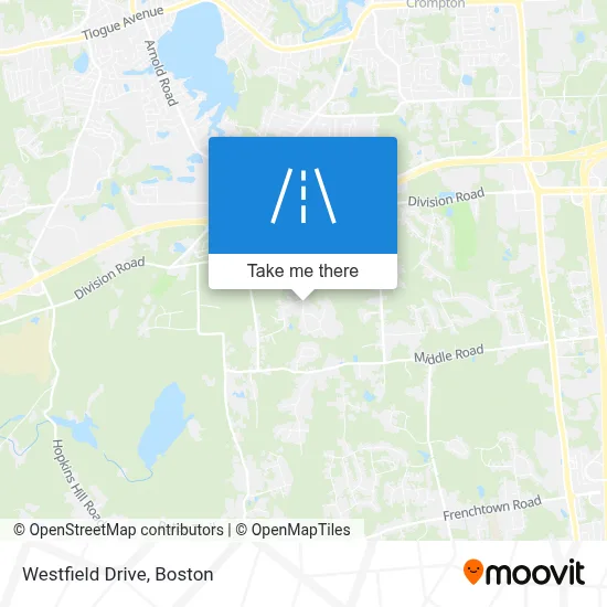 Westfield Drive map