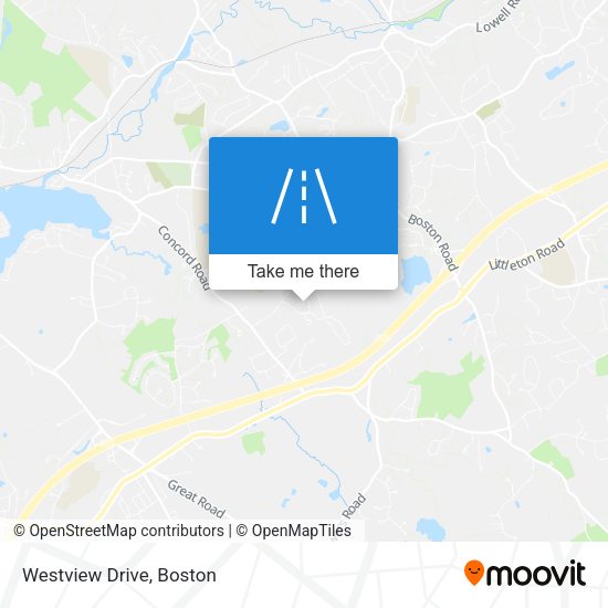 Westview Drive map