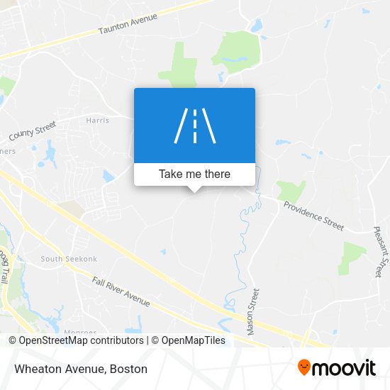 Mapa de Wheaton Avenue