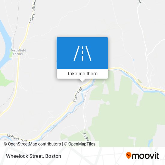 Mapa de Wheelock Street