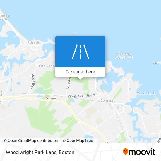 Wheelwright Park Lane map