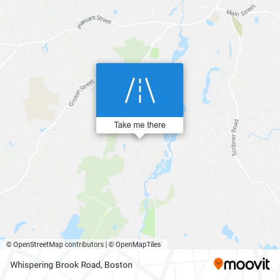 Whispering Brook Road map