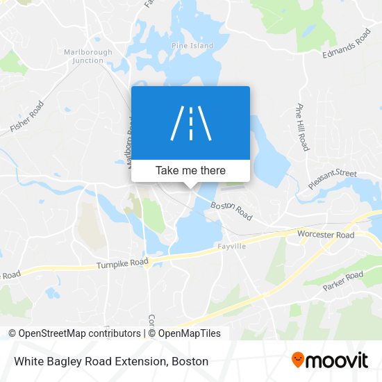 Mapa de White Bagley Road Extension