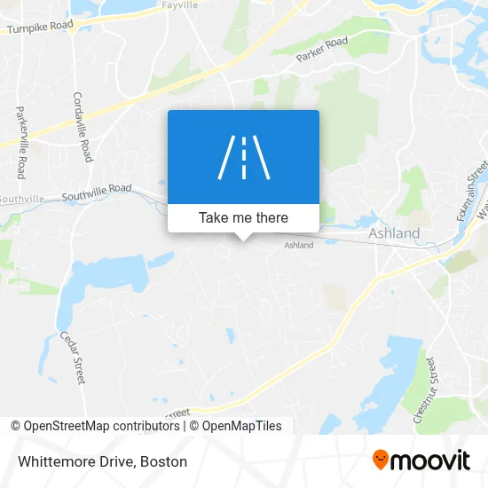 Whittemore Drive map