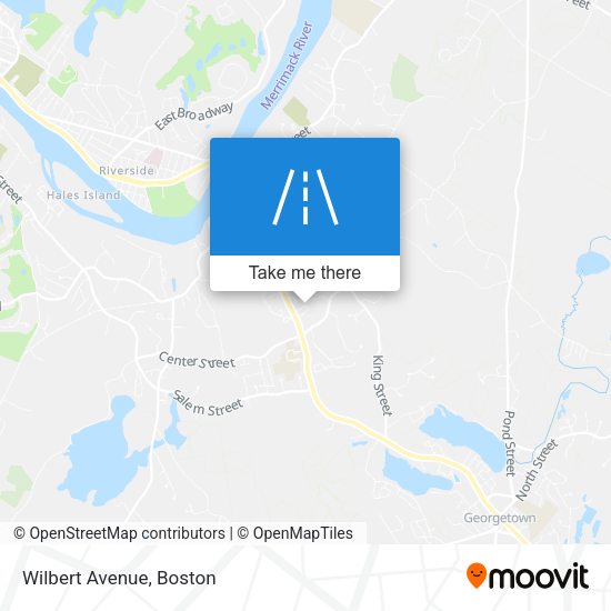 Mapa de Wilbert Avenue