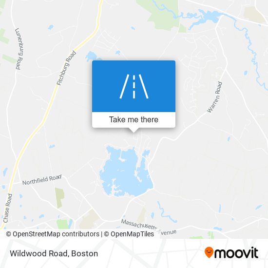 Wildwood Road map