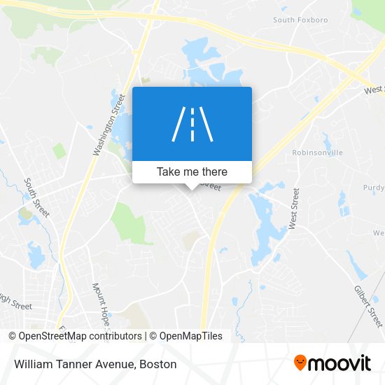 Mapa de William Tanner Avenue