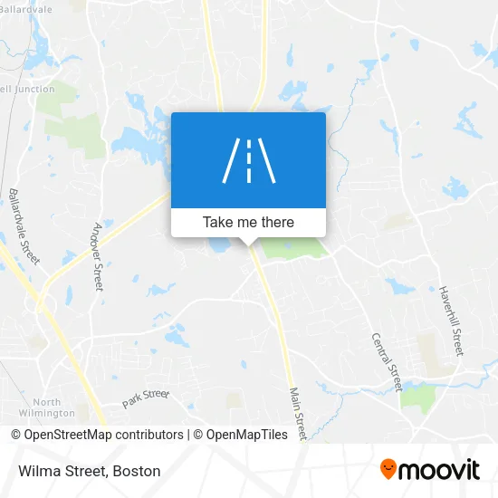 Wilma Street map