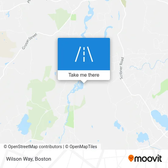Wilson Way map