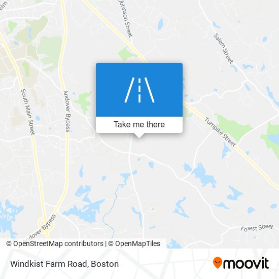 Mapa de Windkist Farm Road