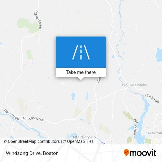 Windsong Drive map