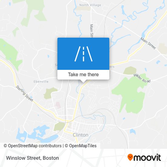Mapa de Winslow Street