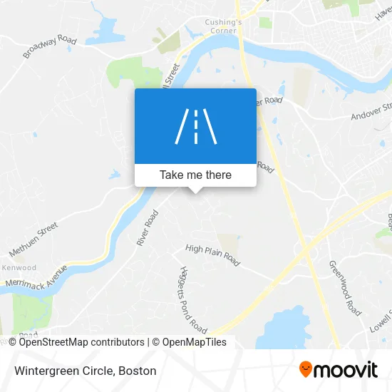 Wintergreen Circle map